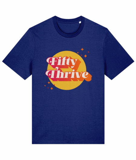 Fifty Thrive Blue t-shirt
